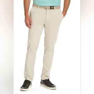 Greg Norman Collection Performance Golf Pant Mens 34 X 32 In Khaki New